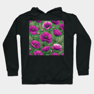 Poppy Flower Hoodie